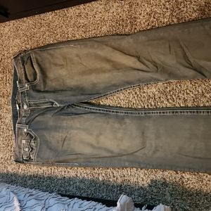Men's True Religion- Jeans/ Straight  - Grey (Gently Used)